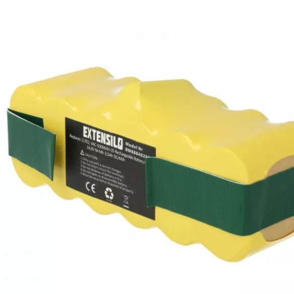 iRobot Roomba 500 3500mAh, 14.4V, NiMH - Utángyártott akku - VHBW