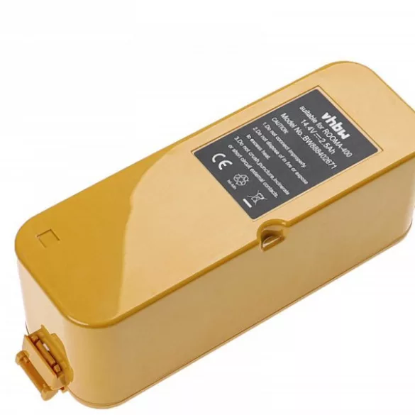 irobot Roomba 400 2500mAh, 14.4V, NiMH - Utángyártott akku - VHBW