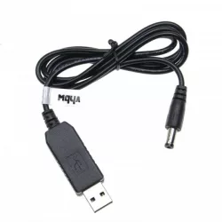   USB adapter - USB A -> 5,5 x 2,5 mm hengeres csatlakozó - 5 V / 2 A -> 12 V / 0,7 A