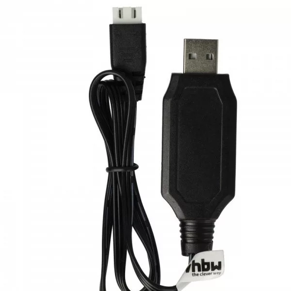 USB RC Töltőkábel Batteries JST XH-3P csatlakozó, 60 cm 4