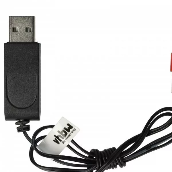 USB RC Töltőkábel Batteries JST csatlakozó, 60 cm 6 V