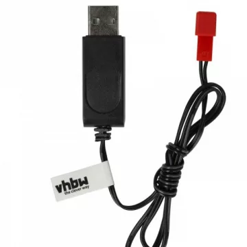 USB RC Töltőkábel Batteries JST csatlakozó, 60 cm 7.2 V