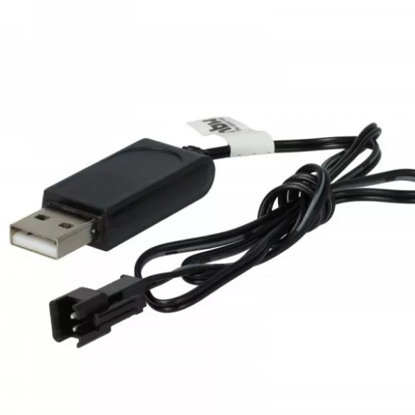 USB RC Töltőkábel Batteries SM-2P csatlakozó, 60 cm 7.2 V - VHBW