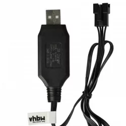   USB RC Töltőkábel Batteries SM-4P csatlakozó, 60 cm 7.5 V