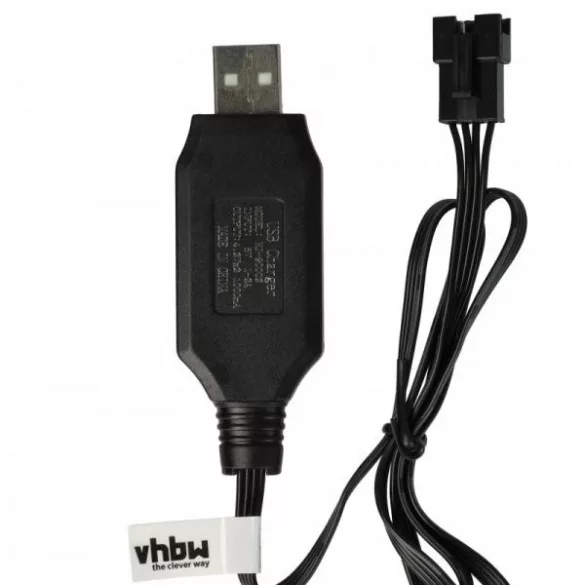 USB RC Töltőkábel Batteries SM-4P csatlakozó, 60 cm 7.5 V - VHBW