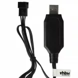 USB RC Töltőkábel Batteries SM-4P csatlakozó, 60 cm 7.5 V - VHBW