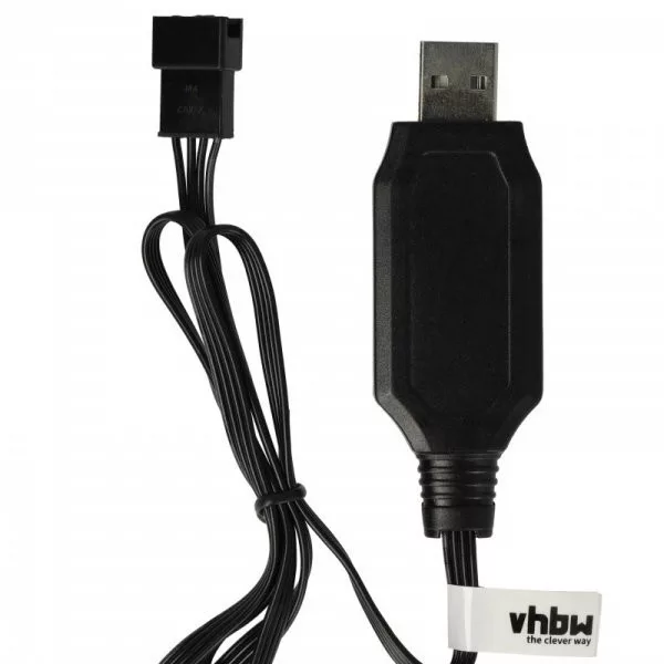 USB RC Töltőkábel Batteries SM-4P csatlakozó, 60 cm 7.5 V