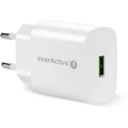   everActive USB adapter SC-250Q 5V-3A/9V-2A/12V-1,5A 1x USB QC3