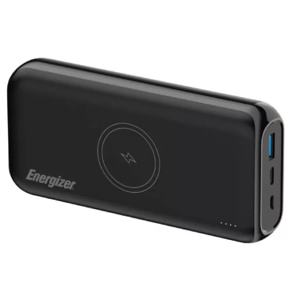 Energizer QE20009PQ 20000mAh Powerbank + Vezeték nélküli töltő Energizer QE20009PQ 20000mAh Powerbank + Vezeték nélküli töltő