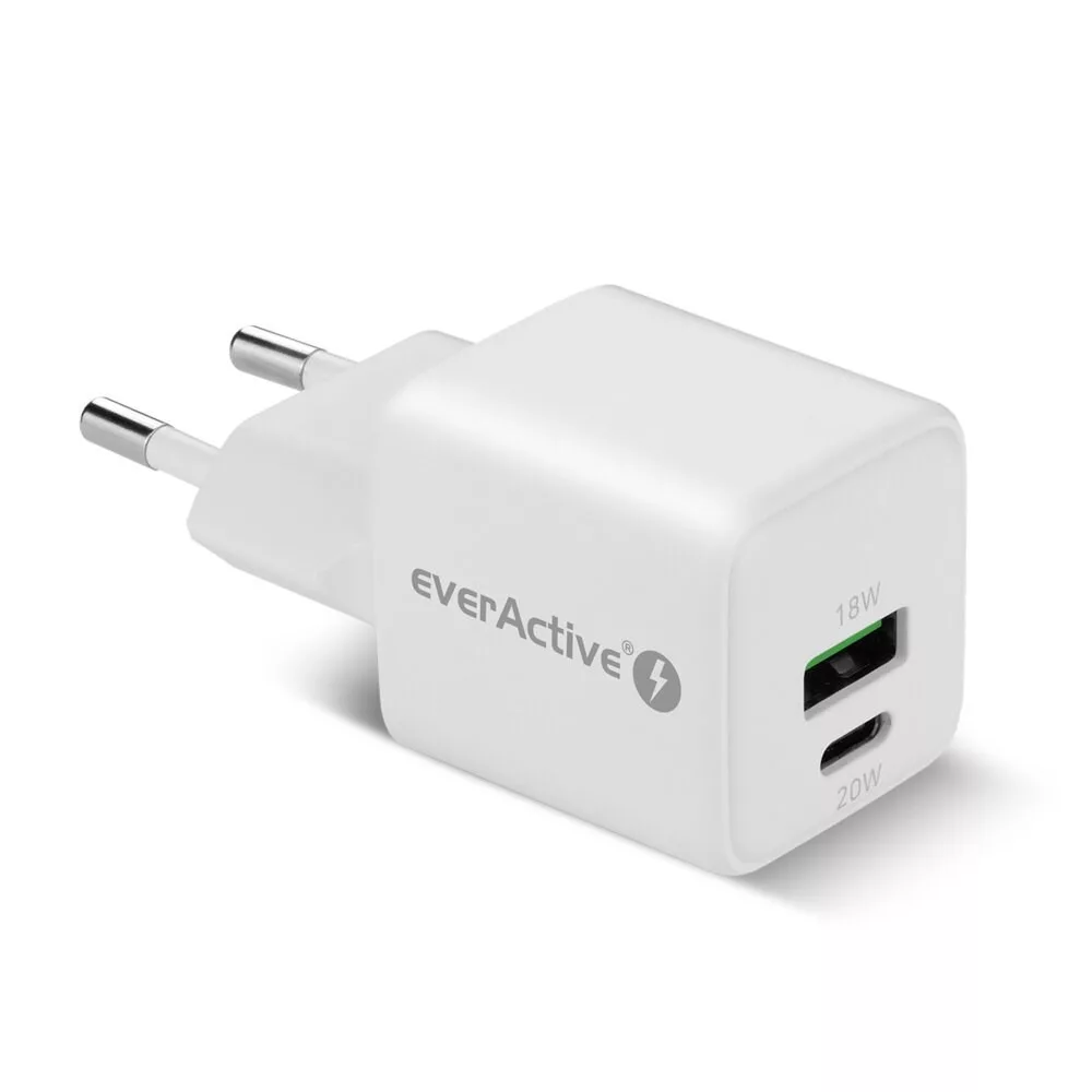 everActive USB tölto SC-330Q 1*USB + 1*Type-C 20W everActive USB tölto SC-330Q 1*USB + 1*Type-C 20W
