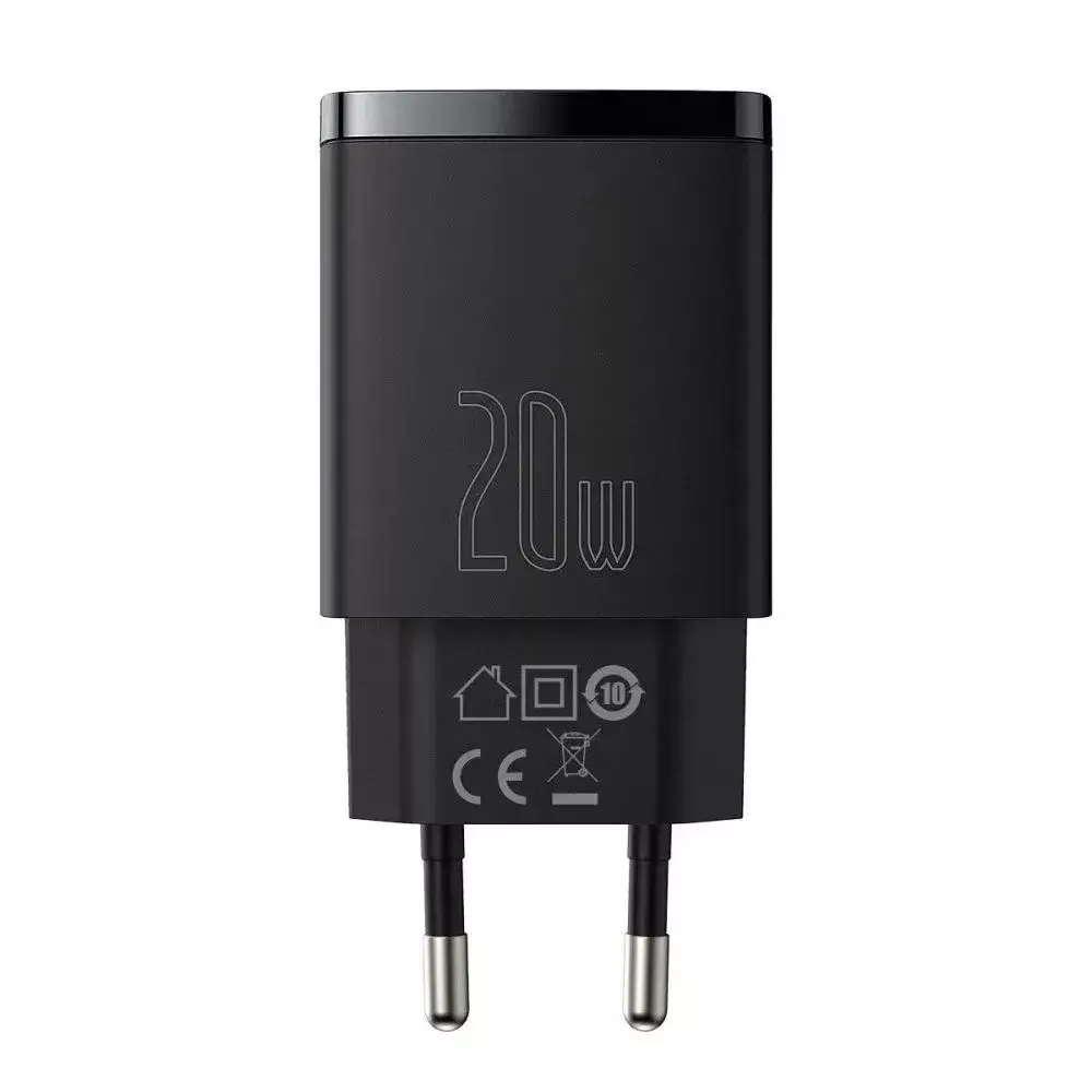 Baseus USB töltő 1xUSB QC3 /1xUSB C PD3.0 20W