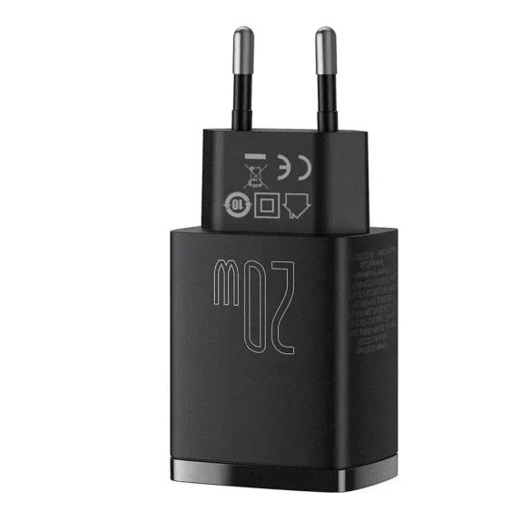 Baseus USB töltő 1xUSB QC3 /1xUSB C PD3.0 20W