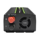 Inverter Qoltec 12V 300W/600W SINUS -1 x usb - szemes sarus kábellel