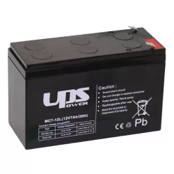 UPS Power Longlife 12V 7Ah zselés akkumulátor (MC7-12L)