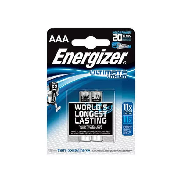 Energizer Ultimate Lithium FR03 AAA elem 2db/bl (ár/db)