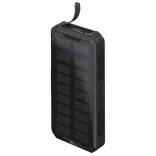 Külső akku napelemes 20000mAh Goobay