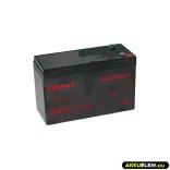 SLA 12V 7Ah zselésakku T1 Reddot DD 12070.T1