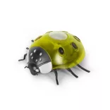 Lámpa nyomógombos katica Entac IP44 1.2V 2/3AAA 200mAh solar sárga