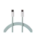Entac kábel 60W-ig USB-C to USB-C 150cm Türkiz