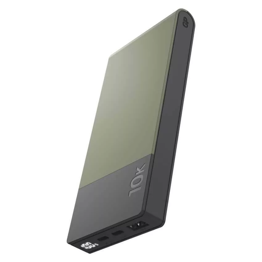 GP Powerbank M10C, 10000mAh 22,5W LED kijelzővel ZÖLD M2+ GP Powerbank M10C, 10000mAh 22,5W LED kijelzővel ZÖLD M2+