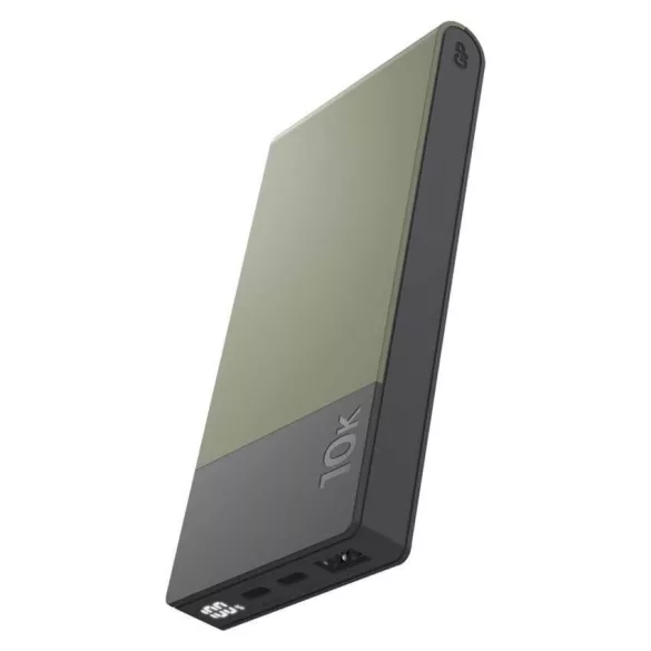 GP Powerbank M10C, 10000mAh 22,5W LED kijelzővel ZÖLD M2+