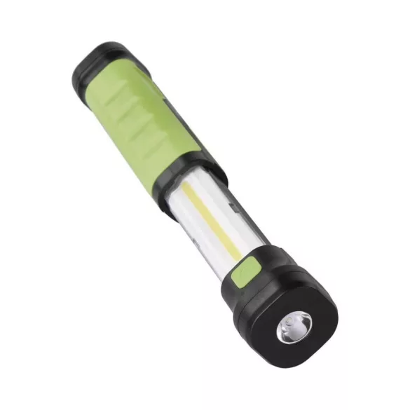 P4541 COB LED lámpa 450lm 2000mAh töltheto Li-ion akkuval