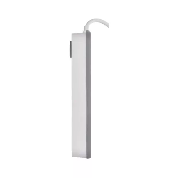Hálózati hosszabbító 3 alj 2m kábel + kapcsoló + USB-A+ USB-C