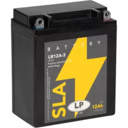   Landport motorkerékpár akkumulátor 12V 12Ah 150A LB12A-3 51213 JOBB + GyZ
