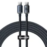 Baseus  USB-C PD 2.0 120cm Crystal Quick Charge 3.0 5A kábel 100W gyorstöltés
