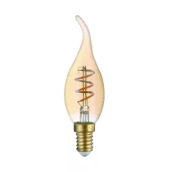 Avide LED Soft Filament Candle Flame 3W E14 EW 2700K
