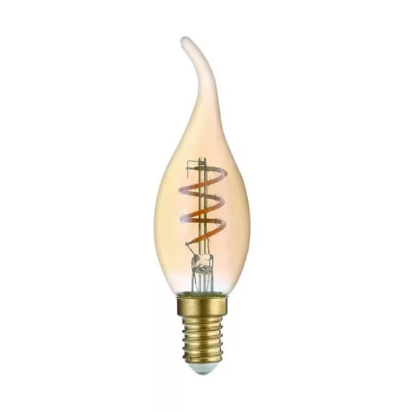Avide LED Soft Filament Candle Flame 3W E14 EW 2700K