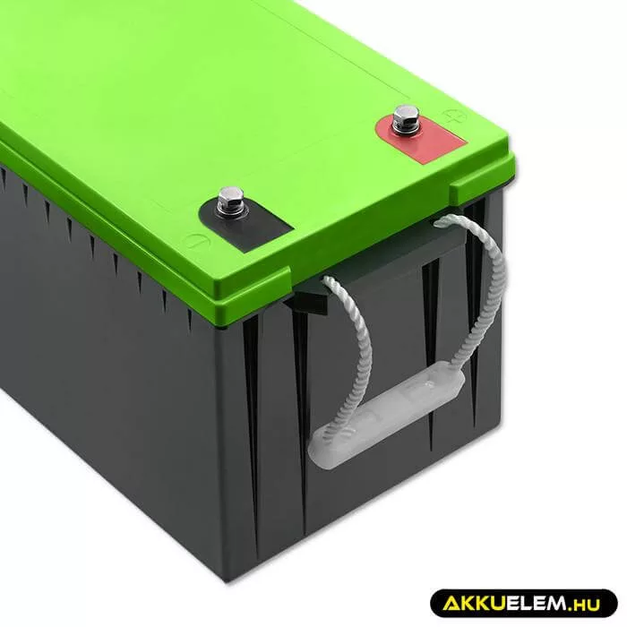 Qoltec GEL Akkumulátor 12V 200Ah lakókocsihoz, hajóhoz, biztonsági rendszerekhez