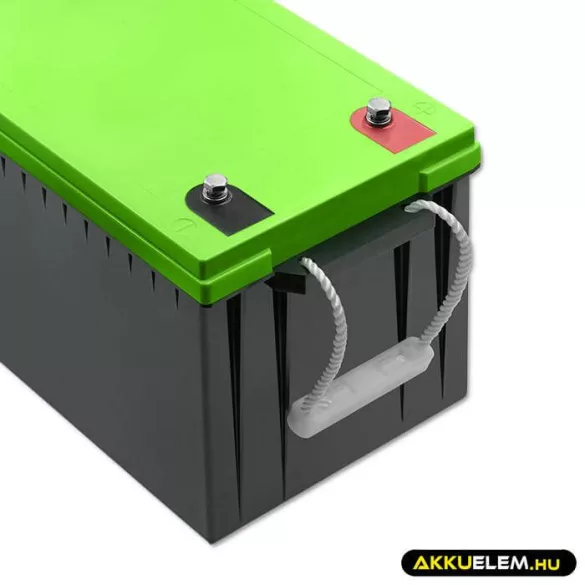 Qoltec GEL Akkumulátor 12V 200Ah lakókocsihoz, hajóhoz, biztonsági rendszerekhez