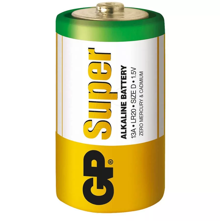 GP 13A 1,5V D LR20 Super alkáli elem