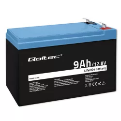 Qoltec LiFePO4 Akkumulátor 12.8V 9Ah 115.2Wh BMS