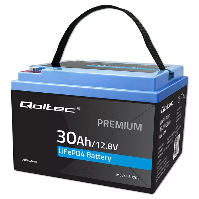 Qoltec LiFePO4 Akkumulátor 12.8V 30Ah 384Wh BMS Qoltec LiFePO4 Akkumulátor 12.8V 30Ah 384Wh BMS