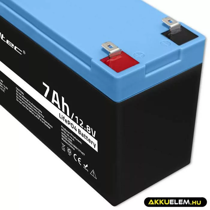 Qoltec LiFePO4 Akkumulátor 12.8V 7Ah 89.6Wh BMS