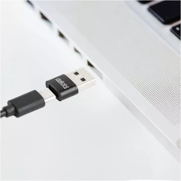 Adapter Type-C - USB-A átalakító 55556BK