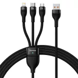 Baseus 3in1 USB elosztó USB-C/A -> USB-C, micro-USB, Lightning