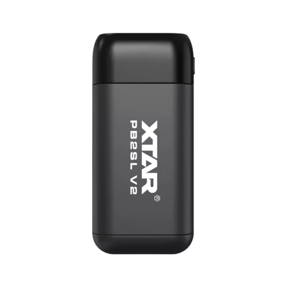 XTAR PB2SL V2  Li-ion akkutöltő 18650 FEKETE