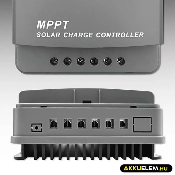 Qoltec Napelem Töltésvezérlő 12V/24V 30A MPPT SOLAR 2xUSB Bluetooth