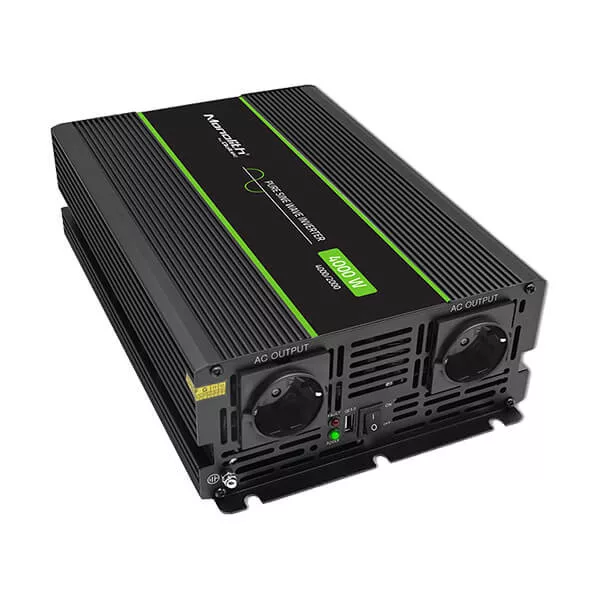 Qoltec színusz Inverter 2000W (max. 4000W) 12 V-ról 230V