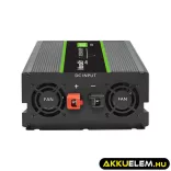 Qoltec színusz Inverter 2000W (max. 4000W) 12 V-ról 230V