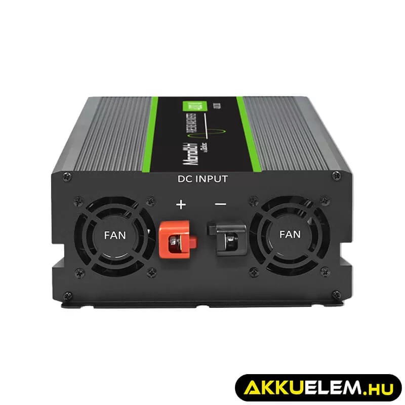 Qoltec színusz Inverter 2000W (max. 4000W) 12 V-ról 230V