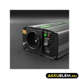 Qoltec színusz Inverter 300W (max. 600W) 24 V-ról 230V-ra