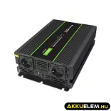 Qoltec színusz Inverter 2000W (max. 4000W) 24 V-ról 230V-ra