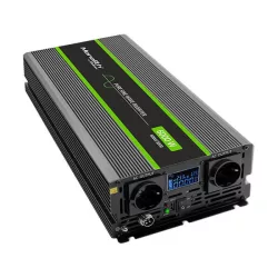   Qoltec színusz Inverter 3000W (max. 6000W) 24 V-ról 230V-ra LCD