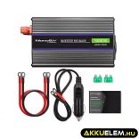 Qoltec Inverter 1200 trapéz 12V -> 230V 600/1200W USB