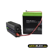 Qoltec Inverter 1200 trapéz 12V -> 230V 600/1200W USB