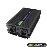 Qoltec Inverter 4000 trapéz 12V -> 230V 2000/4000W USB